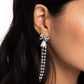 Garden Gain - White - Paparazzi Earring Image