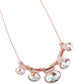 Socialite Status - Copper - Paparazzi Necklace Image