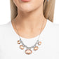 Socialite Status - Orange - Paparazzi Necklace Image