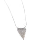 Chandelier Cadenza - White - Paparazzi Necklace Image