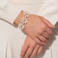 Poppin Pastel - White - Paparazzi Bracelet Image