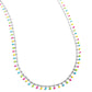 Bermuda Beads - Yellow - Paparazzi Necklace Image