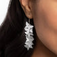 Aerial Ambiance - Silver - Paparazzi Earring Image