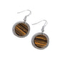 Pendant Paradox - Brown - Paparazzi Earring Image