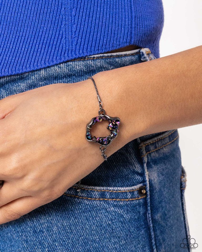 Geode Greeting - Multi - Paparazzi Bracelet Image