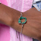 Geode Greeting - Green - Paparazzi Bracelet Image