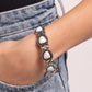 Harmonious Headliner - White - Paparazzi Bracelet Image