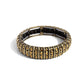 Manufactured Magnificence - Brass - Paparazzi Bracelet Image