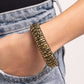 Manufactured Magnificence - Brass - Paparazzi Bracelet Image