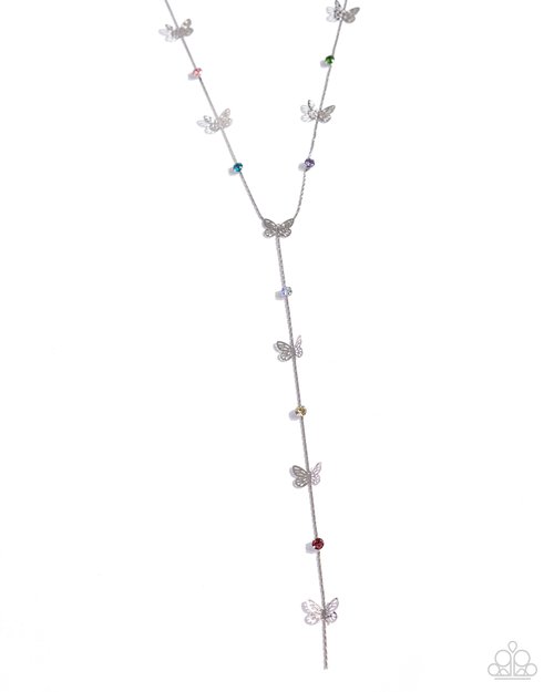 Aerial Attention - Paparazzi Necklace Image