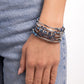 Sassy Stack - Blue - Paparazzi Bracelet Image