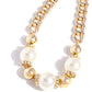 Generously Glossy - Gold - Paparazzi Necklace Image