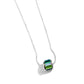 Warden Wheel - Green - Paparazzi Necklace Image