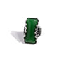 Scalloped Stone - Green - Paparazzi Ring Image