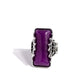 Scalloped Stone - Purple - Paparazzi Ring Image