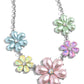 Fiercely Flowering - Multi - Paparazzi Necklace Image