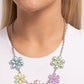 Fiercely Flowering - Multi - Paparazzi Necklace Image