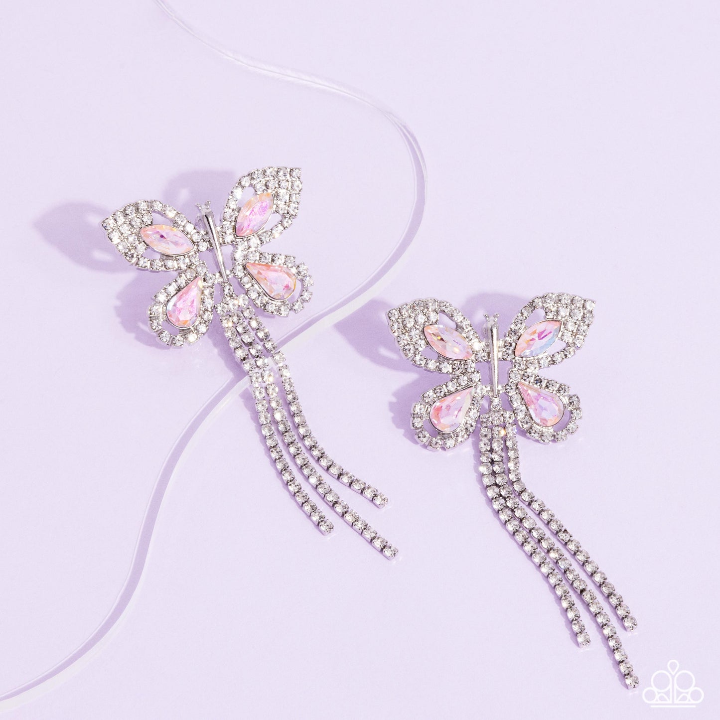 Paparazzi Earring ~ Next SOAR - Pink