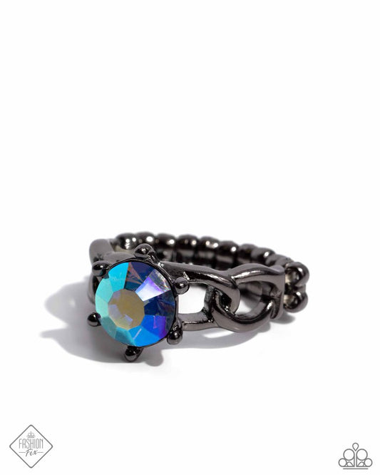 Authoritative Ability - Blue - Paparazzi Ring Image