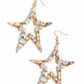 Paparazzi Earring ~ Variegated Value - Multi