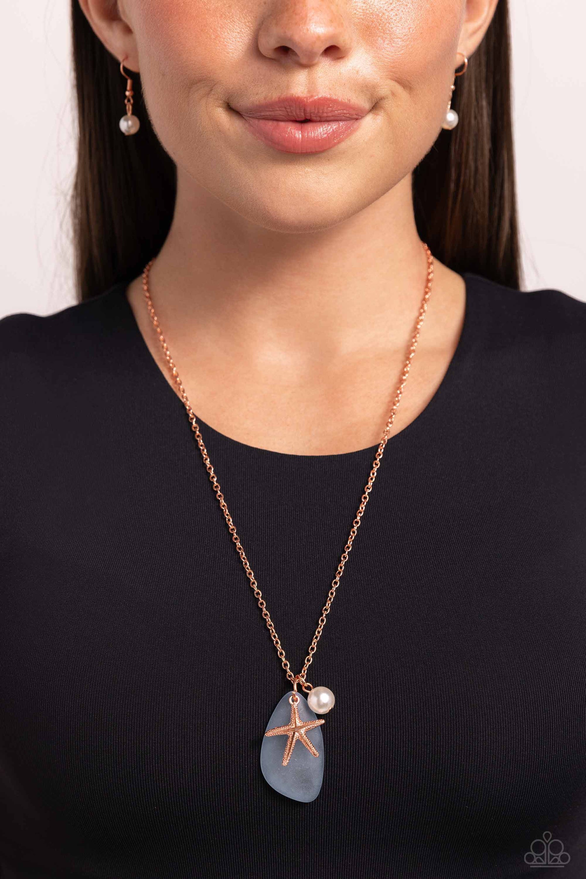 Sea Glass Stash - Paparazzi Necklace Image