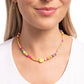 Y2K Energy - Yellow - Paparazzi Necklace Image