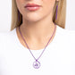 Abstract ASL - Purple - Paparazzi Necklace Image