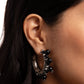 Elite Expense - Black - Paparazzi Earring Image