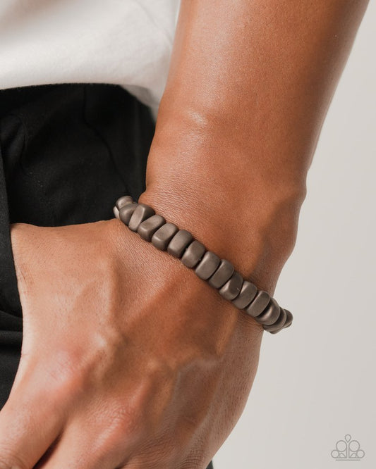 Matte Motivation - Brown - Paparazzi Bracelet Image