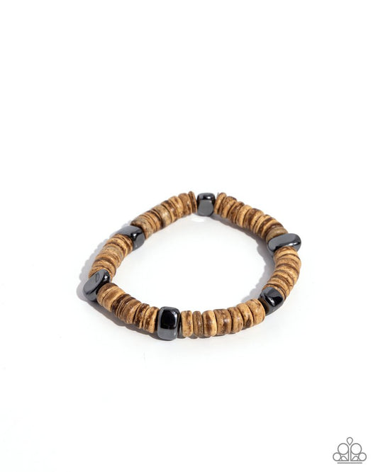 I WOOD Not Mind - Multi - Paparazzi Bracelet Image