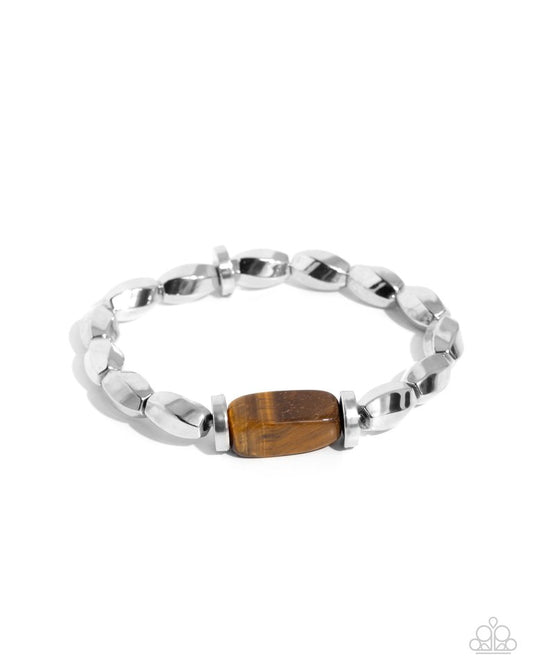 Musings Melody - Brown - Paparazzi Bracelet Image