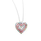 Hallucinatory Hearts - Red - Paparazzi Necklace Image