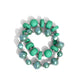 Shape Shifting Season - Green - Paparazzi Bracelet Image