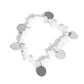 Grounded Grandeur - White - Paparazzi Bracelet Image