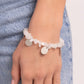 Grounded Grandeur - White - Paparazzi Bracelet Image