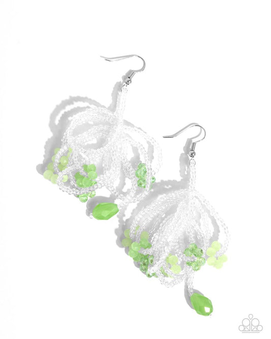 Botanical Bundle - Green - Paparazzi Earring Image