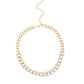 Fiercely Independent - Gold - Paparazzi Necklace Image