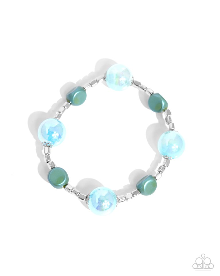 Malibu Model - Blue - Paparazzi Bracelet Image