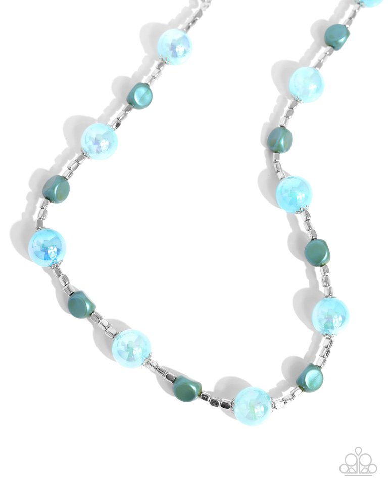 Malibu Makeover - Blue - Paparazzi Necklace Image