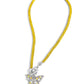 On SHIMMERING Wings - Yellow - Paparazzi Necklace Image