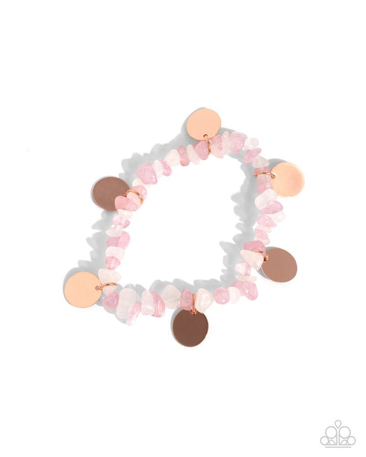 Grounded Grandeur - Copper - Paparazzi Bracelet Image