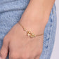 Stellar Specialty - Gold - Paparazzi Bracelet Image