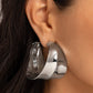 Antiqued Adventure - Silver - Paparazzi Earring Image