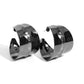 Antiqued Adventure - Black - Paparazzi Earring Image