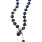 Beaming Baroque - Blue - Paparazzi Necklace Image