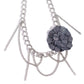 Deconstructed Denim - Blue - Paparazzi Necklace Image