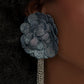 Dauntless Denim - Blue - Paparazzi Earring Image