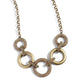 Cosmopolitan Confidence - Brass - Paparazzi Necklace Image