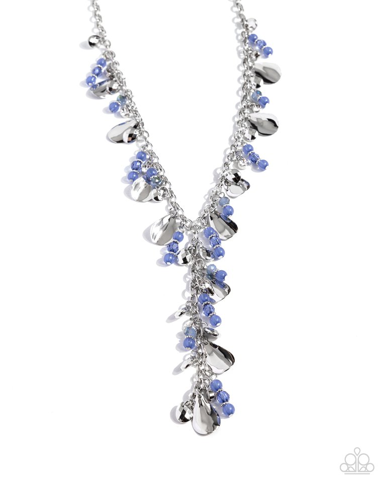 Refined Rush - Blue - Paparazzi Necklace Image