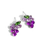 Grapevine Grace - Purple - Paparazzi Earring Image